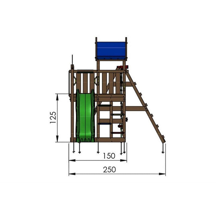 Jungle Gym Klätterställning Nomad SKU EAN