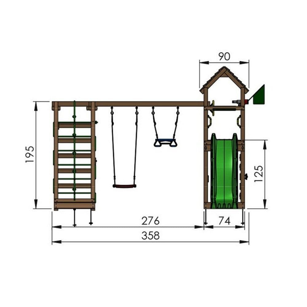 Jungle Gym Lektorn Cocoon SKU EAN