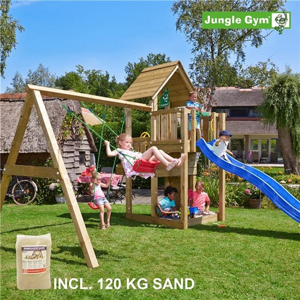 Jungle Gym Lektorn Cubby Swing X´tra Blå SKU NSH-804-269SXSB EAN 5705858714240