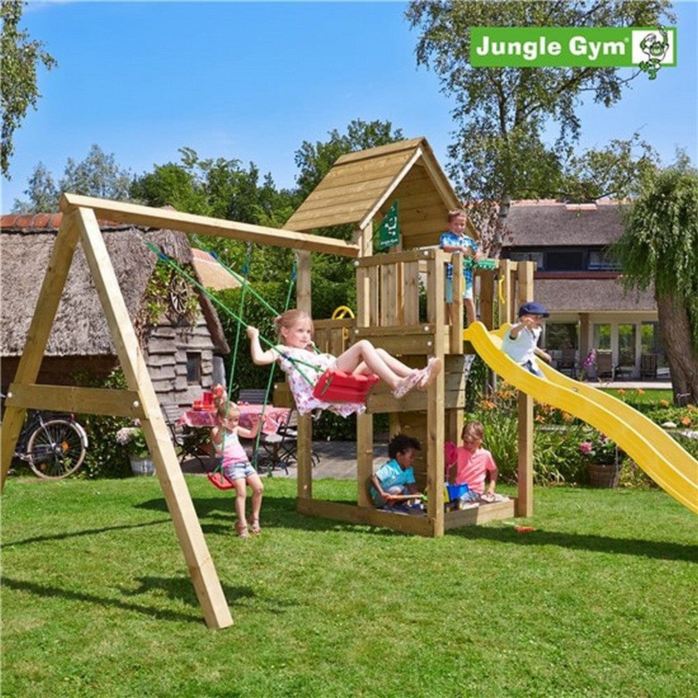 Jungle Gym Lektorn Cubby Swing X´tra Gul SKU EAN