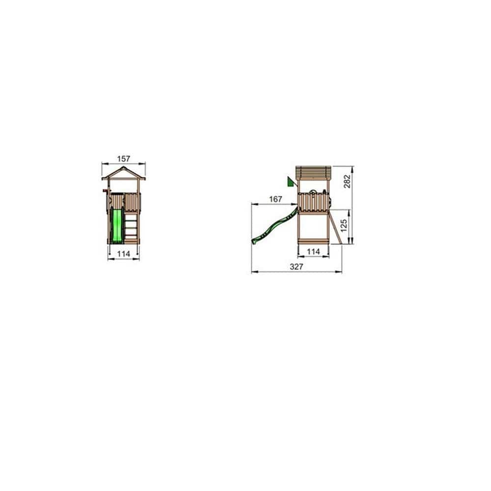 Jungle Gym Lektorn House SKU EAN