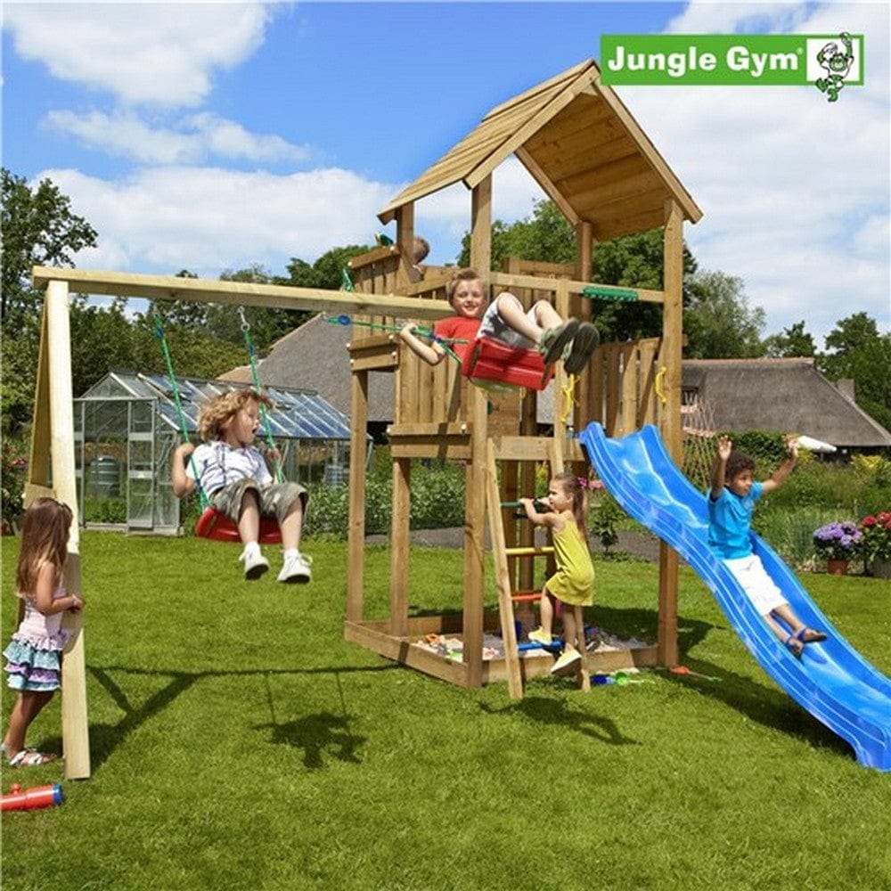 Jungle Gym Lektorn Palace Swing X´tra Blå SKU EAN