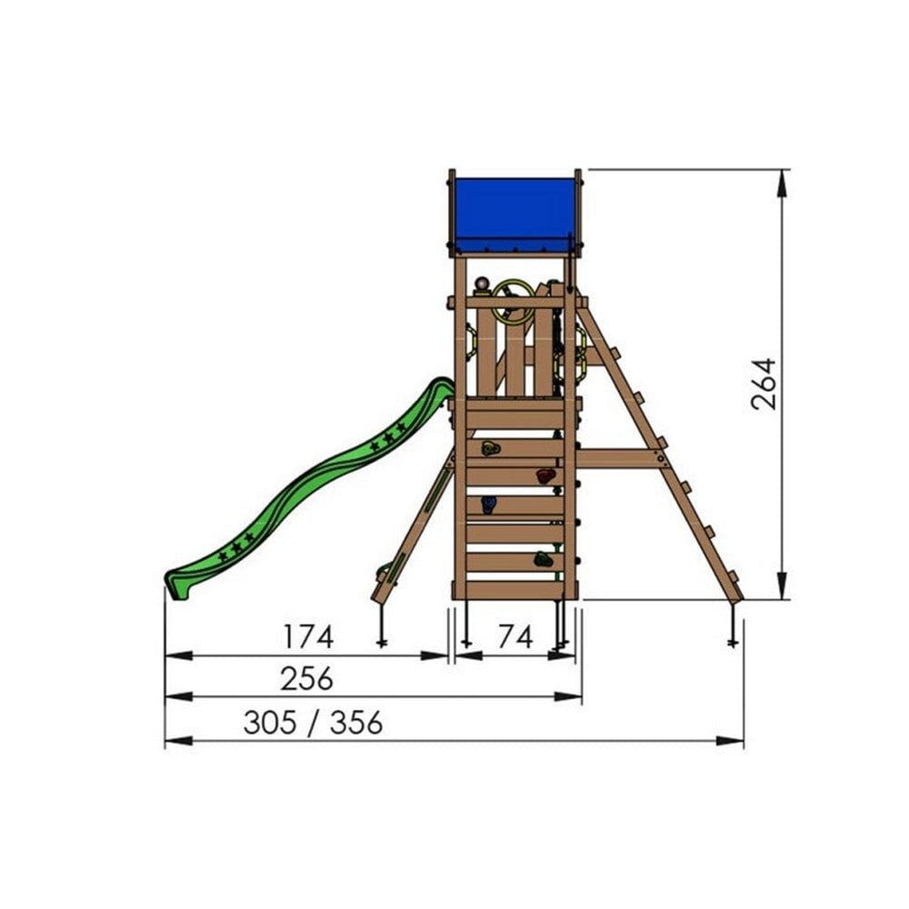 Jungle Gym Lektorn Patio SKU EAN