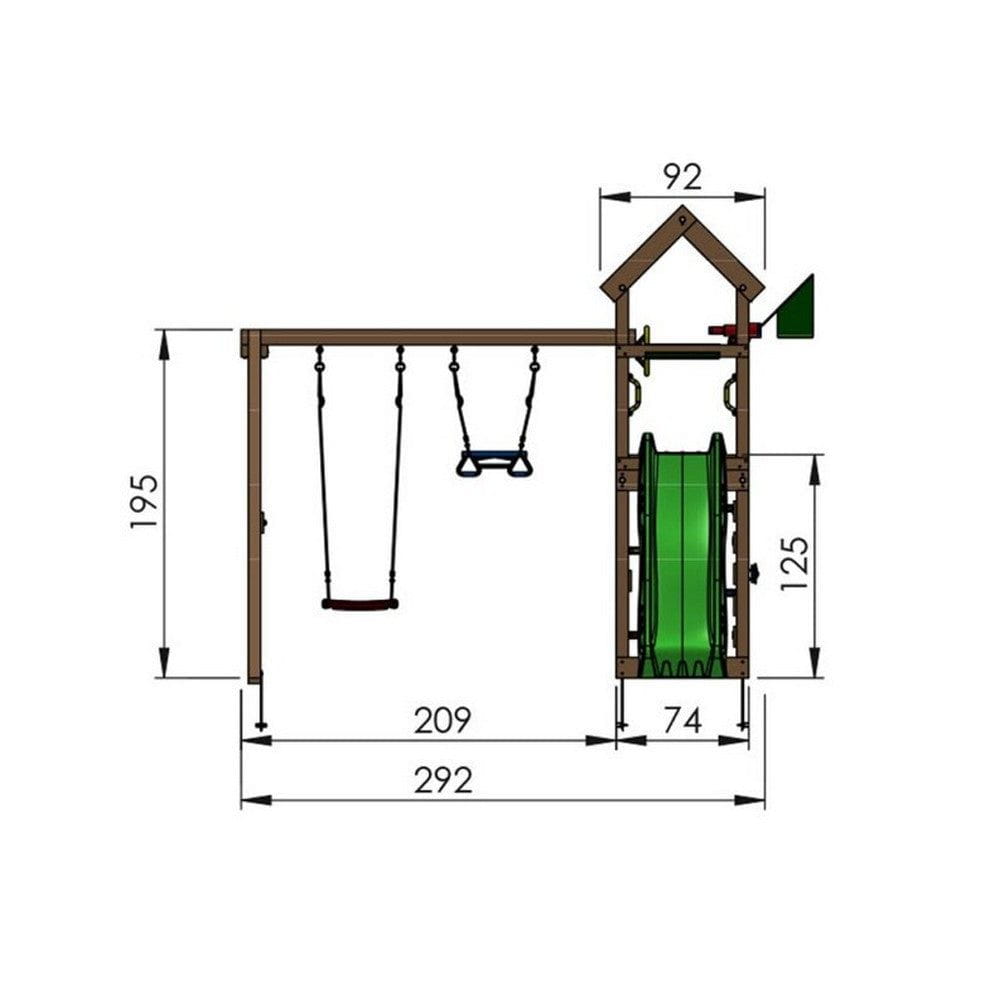 Jungle Gym Lektorn Patio SKU EAN