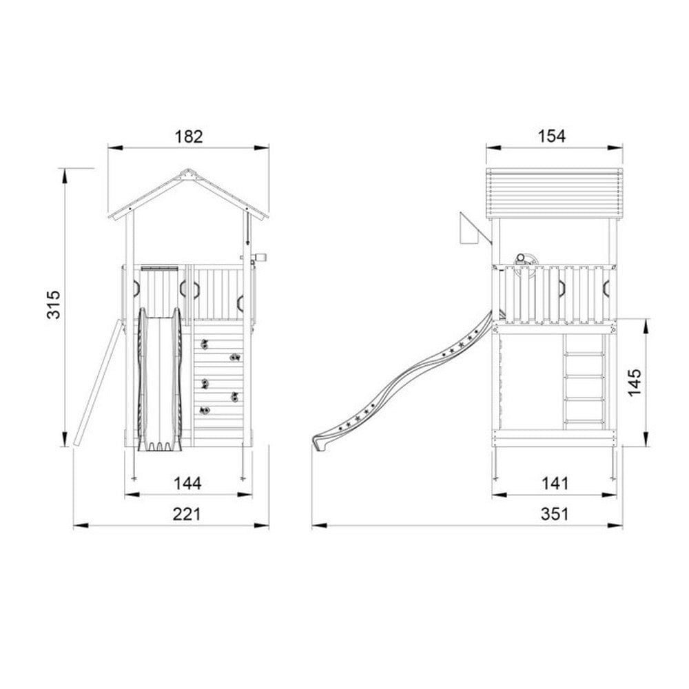 Jungle Gym Lektorn Sierra SKU EAN