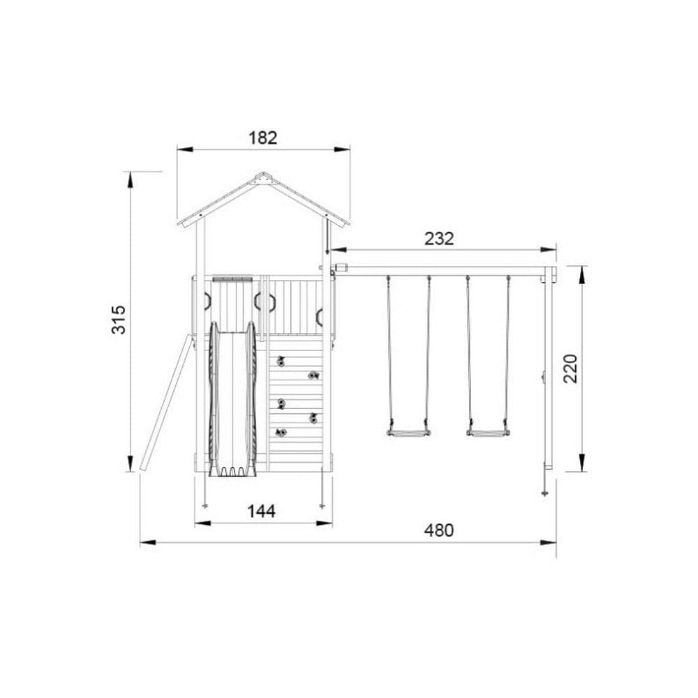 Jungle Gym Lektorn Sierra SKU EAN