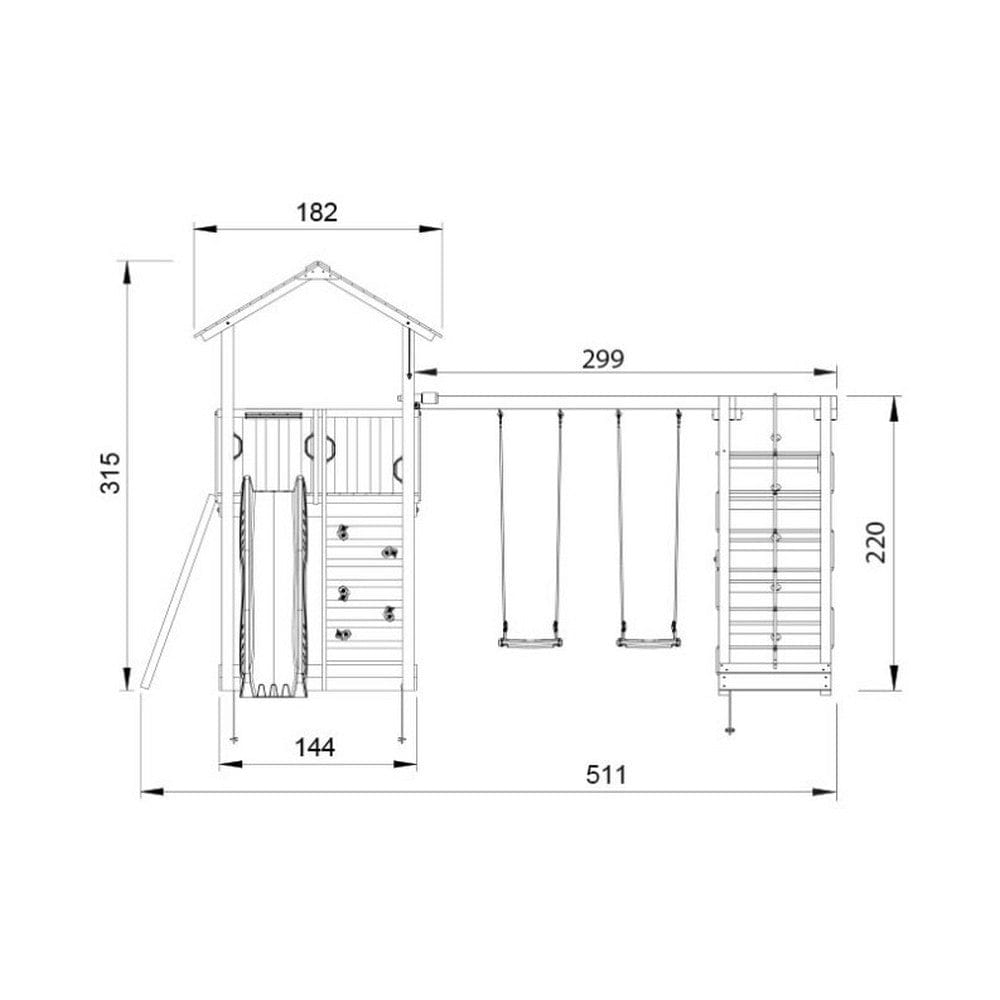 Jungle Gym Lektorn Sierra SKU EAN