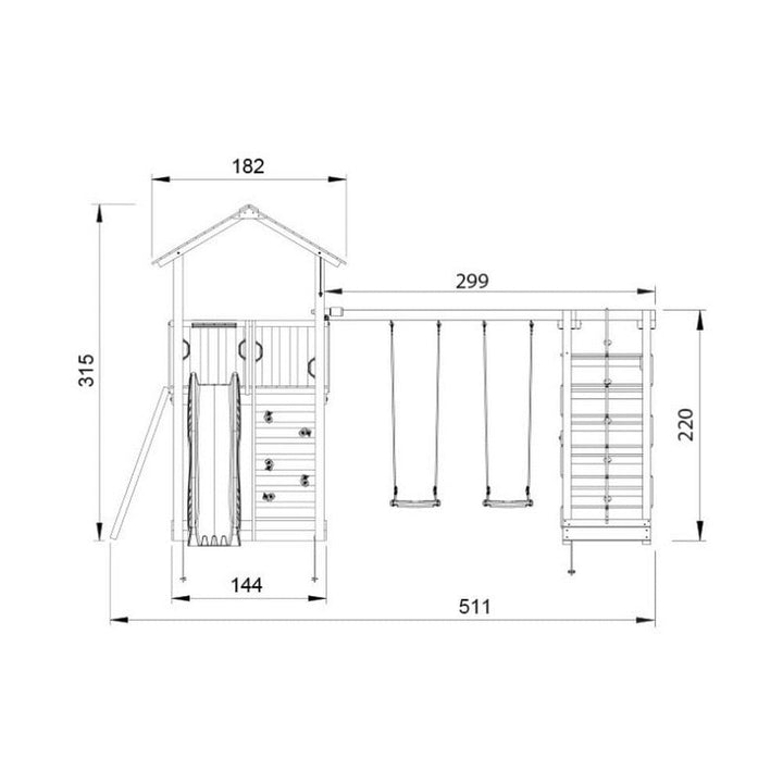 Jungle Gym Lektorn Sierra SKU EAN