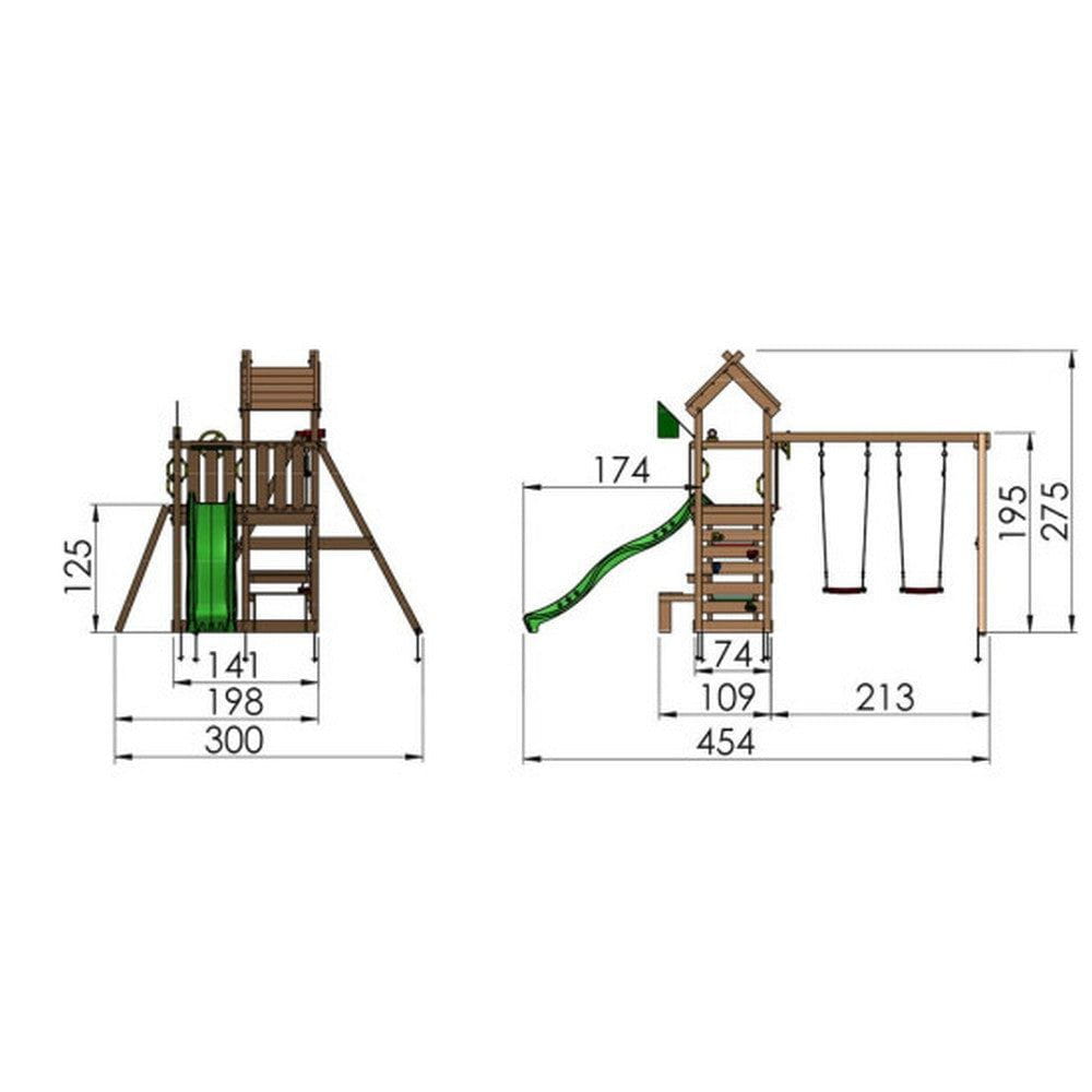 Jungle Gym Lektorn Teepee SKU EAN