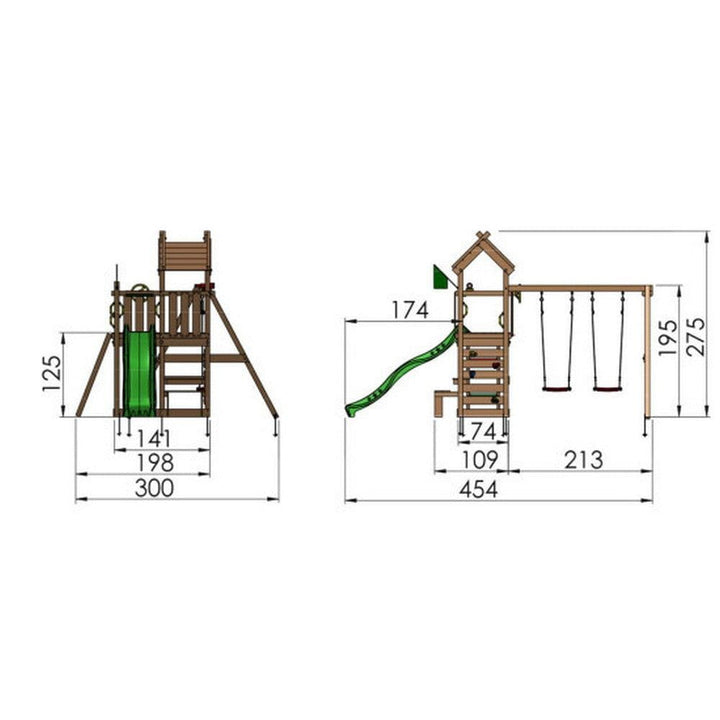 Jungle Gym Lektorn Teepee SKU EAN