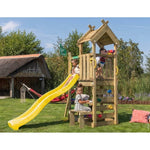 Jungle Gym Lektorn Teepee Inkl. Rutschkana / Gul SKU NSH-804-088GU EAN 5705858721828