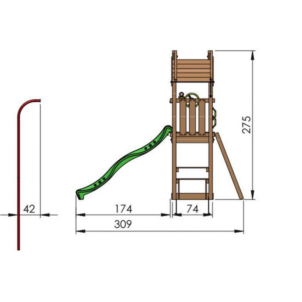 Jungle Gym Lektorn Totem SKU EAN