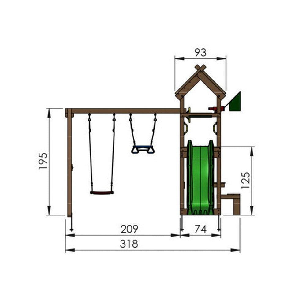 Jungle Gym Lektorn Totem SKU EAN