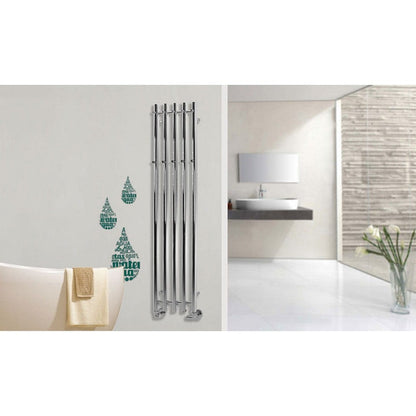 Kriss Handdukstork Vega Krom / 1420 x 106 mm SKU KRI-VG1422C EAN 5704362906202