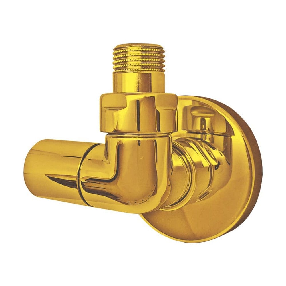 Kriss Ventilsats Corner Manuell Mässing/Guld SKU KRI-KV7000G EAN 5704362908411
