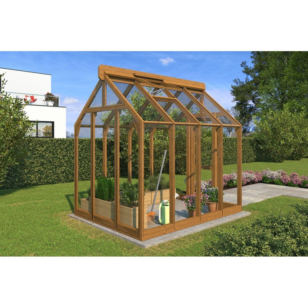 Lähe Träväxthus Mini 6,27 m2 SKU LAH-Mini-Greenhouse EAN