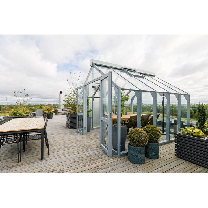 Lähe Träväxthus Standard No 1 10,65 m2 SKU LAH-Greenhouse-no-1 EAN