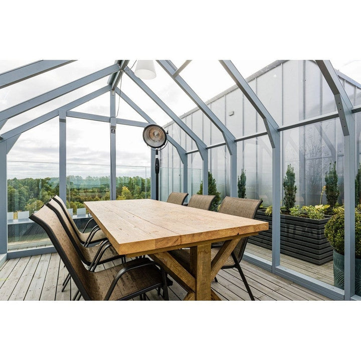 Lähe Träväxthus Standard No 1 10,65 m2 SKU LAH-Greenhouse-no-1 EAN