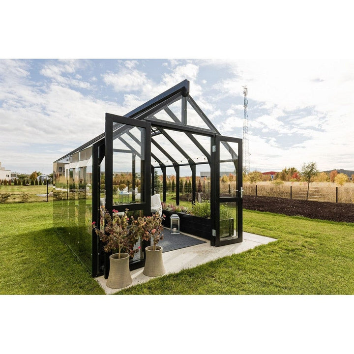 Lähe Träväxthus Standard No 1 10,65 m2 SKU LAH-Greenhouse-no-1 EAN