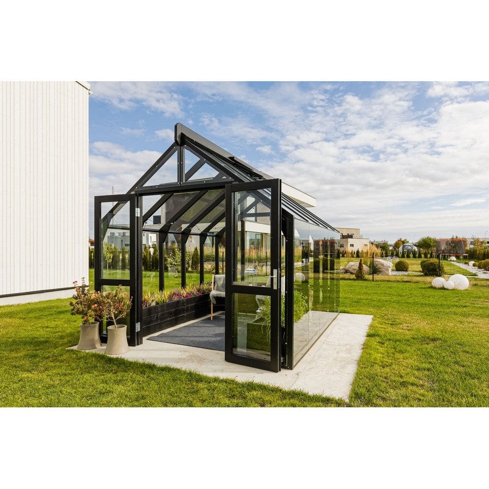 Lähe Träväxthus Standard No 1 10,65 m2 SKU LAH-Greenhouse-no-1 EAN