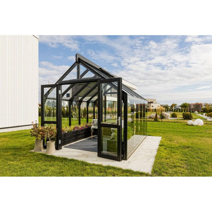 Lähe Träväxthus Standard No 1 10,65 m2 SKU LAH-Greenhouse-no-1 EAN