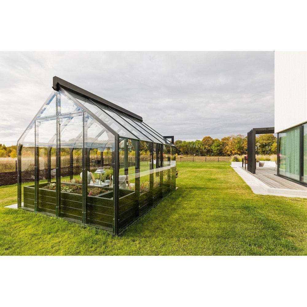 Lähe Träväxthus Standard No 1 10,65 m2 SKU LAH-Greenhouse-no-1 EAN