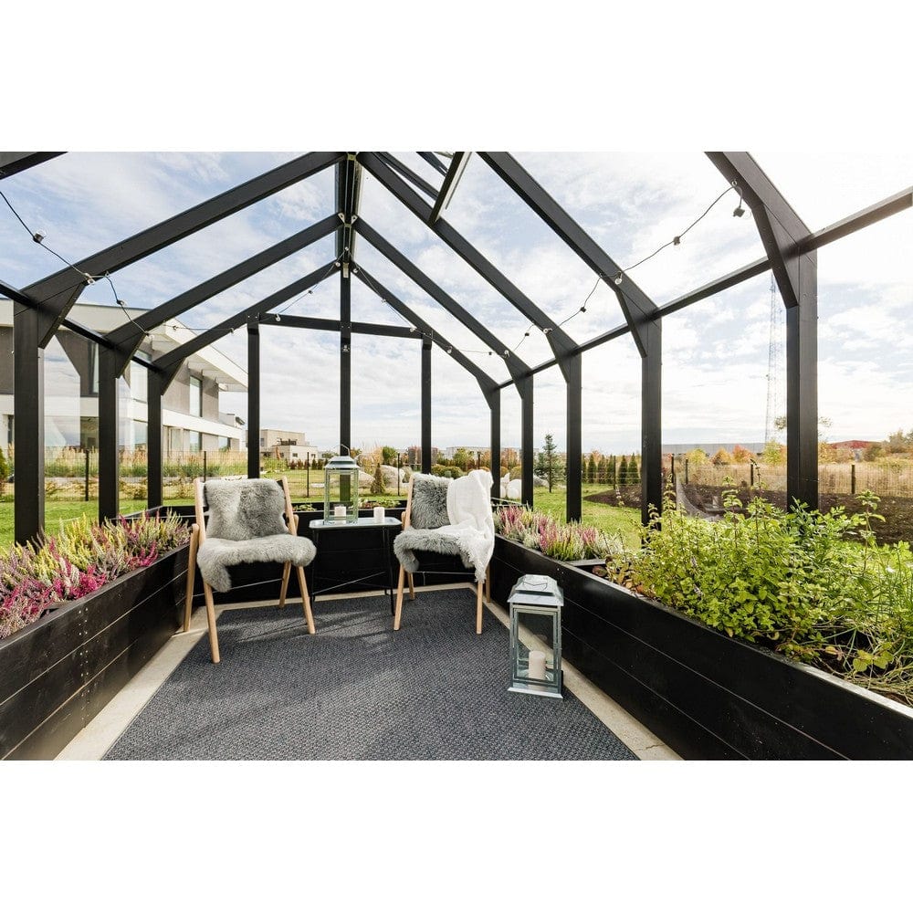 Lähe Träväxthus Standard No 1 10,65 m2 SKU LAH-Greenhouse-no-1 EAN
