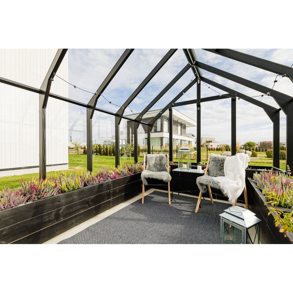 Lähe Träväxthus Standard No 1 10,65 m2 SKU LAH-Greenhouse-no-1 EAN