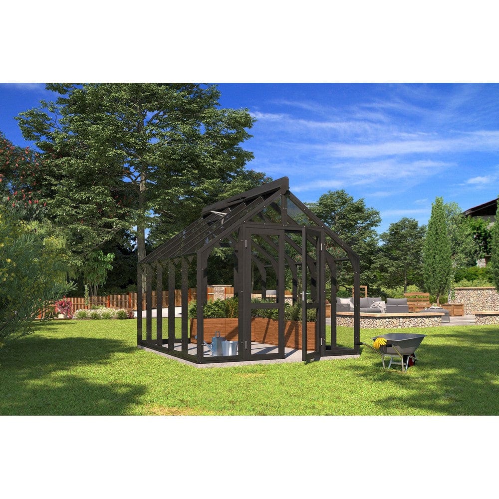 Lähe Träväxthus Standard No 1 10,65 m2 SKU LAH-Greenhouse-no-1 EAN