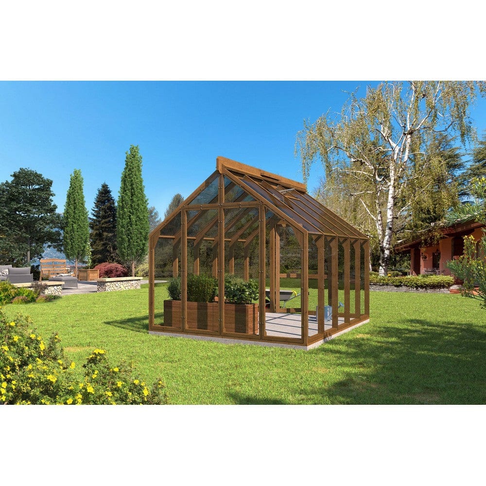 Lähe Träväxthus Standard No 1 10,65 m2 SKU LAH-Greenhouse-no-1 EAN
