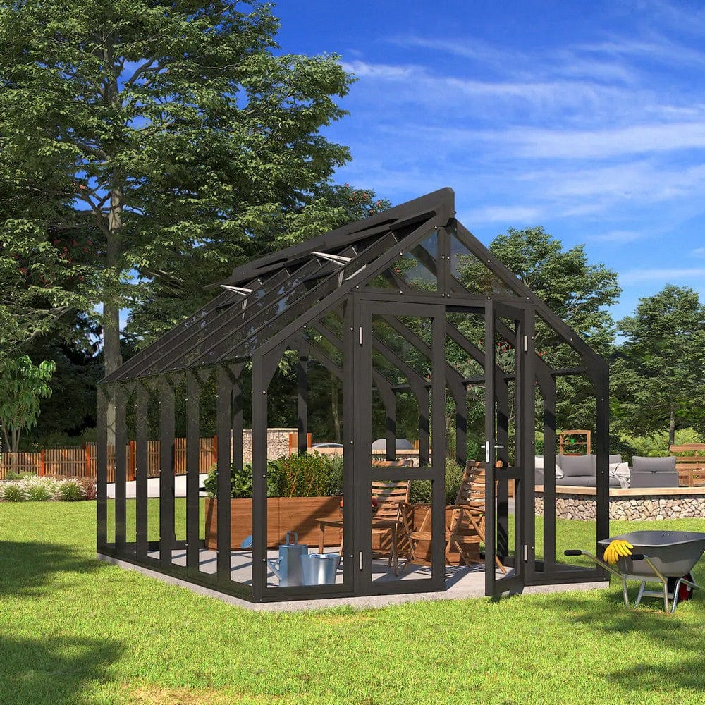 Lähe Träväxthus Standard No 2 12,75 m2 SKU EAN