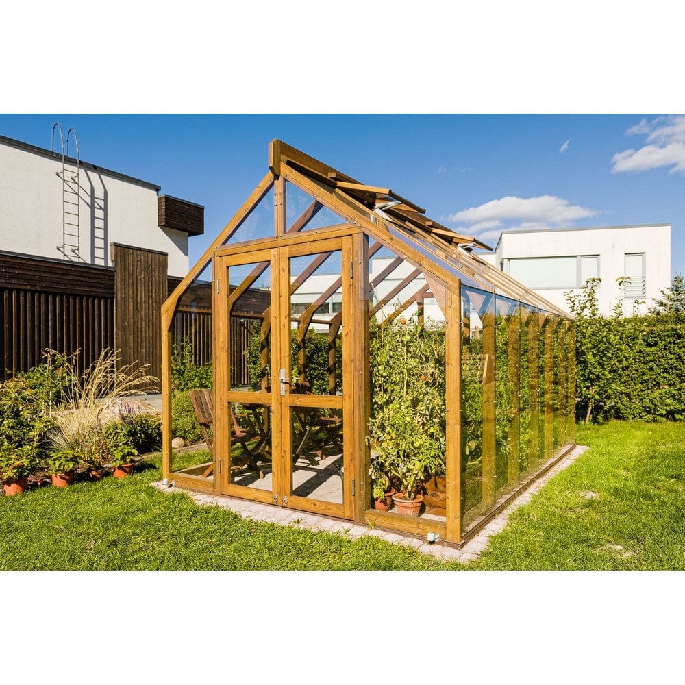 Lähe Träväxthus Standard No 2 12,75 m2 SKU LAH-Greenhouse-no-2 EAN