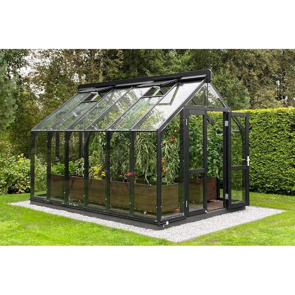 Lähe Träväxthus Standard No 2 12,75 m2 SKU LAH-Greenhouse-no-2 EAN