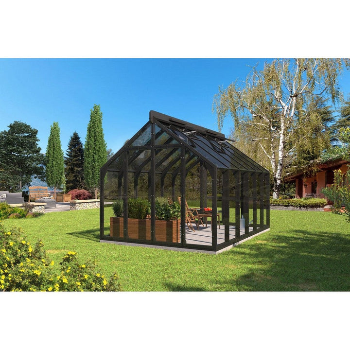 Lähe Träväxthus Standard No 2 12,75 m2 SKU LAH-Greenhouse-no-2 EAN