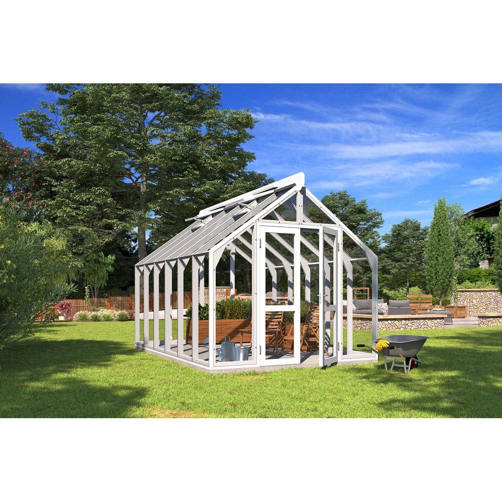 Lähe Träväxthus Standard No 2 12,75 m2 SKU LAH-Greenhouse-no-2 EAN