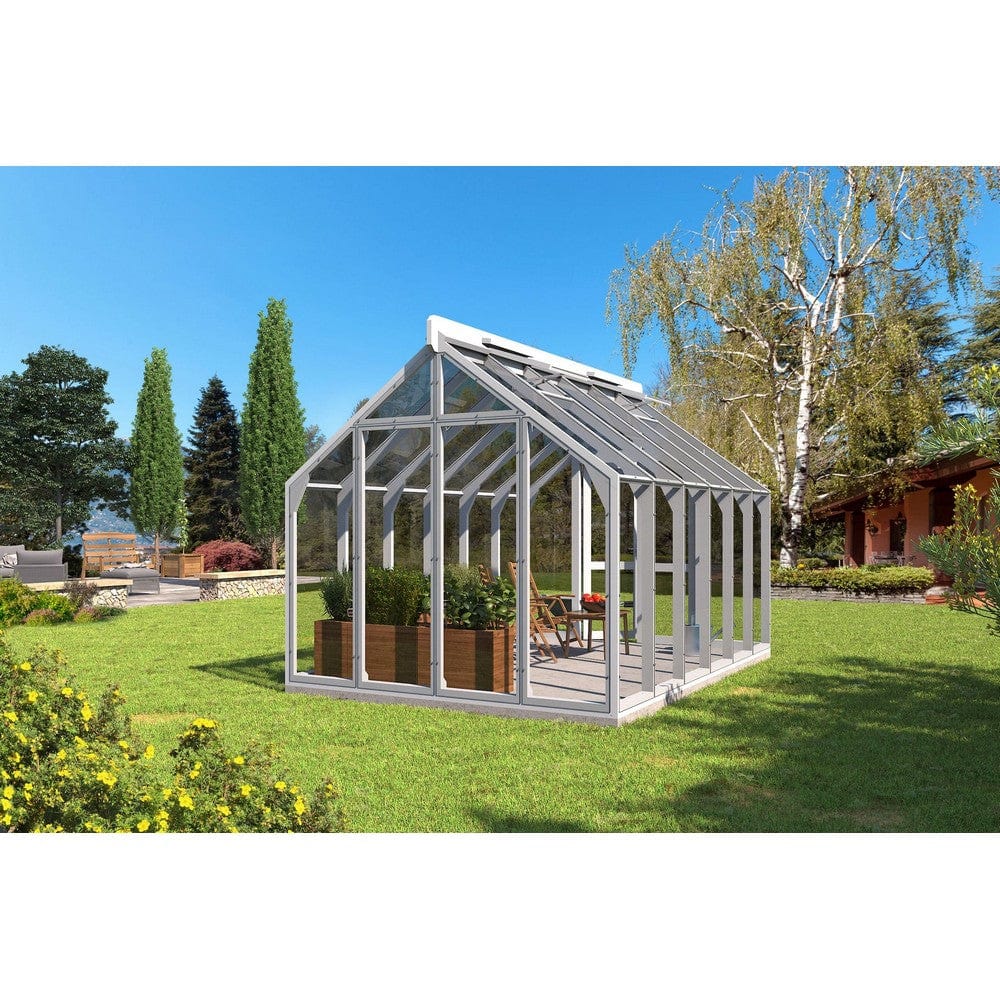 Lähe Träväxthus Standard No 2 12,75 m2 SKU LAH-Greenhouse-no-2 EAN