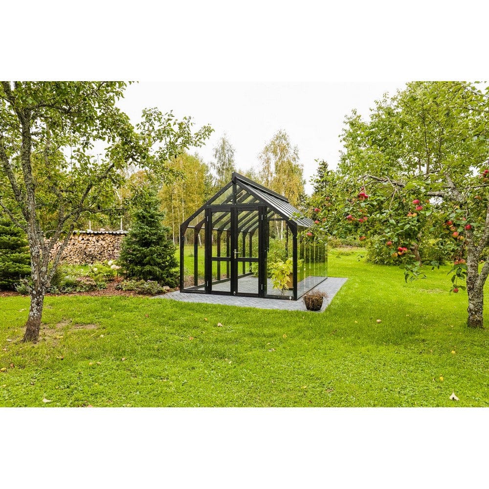 Lähe Träväxthus Standard No 3 14,85 m2 SKU LAH-Greenhouse-no-3 EAN