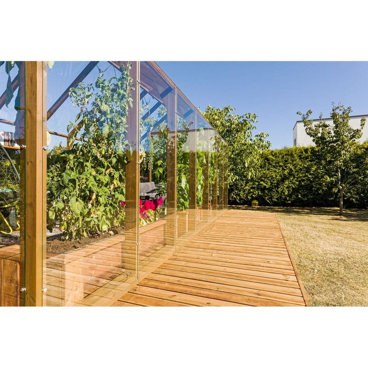 Lähe Träväxthus Standard No 3 14,85 m2 SKU LAH-Greenhouse-no-3 EAN