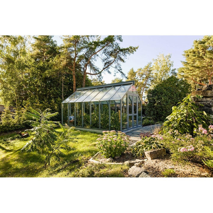 Lähe Träväxthus Standard No 3 14,85 m2 SKU LAH-Greenhouse-no-3 EAN
