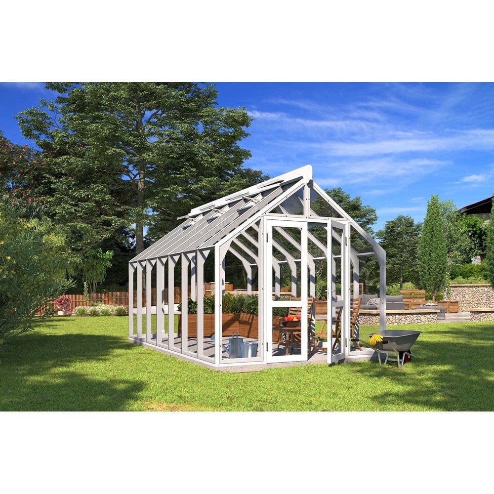 Lähe Träväxthus Standard No 3 14,85 m2 SKU LAH-Greenhouse-no-3 EAN