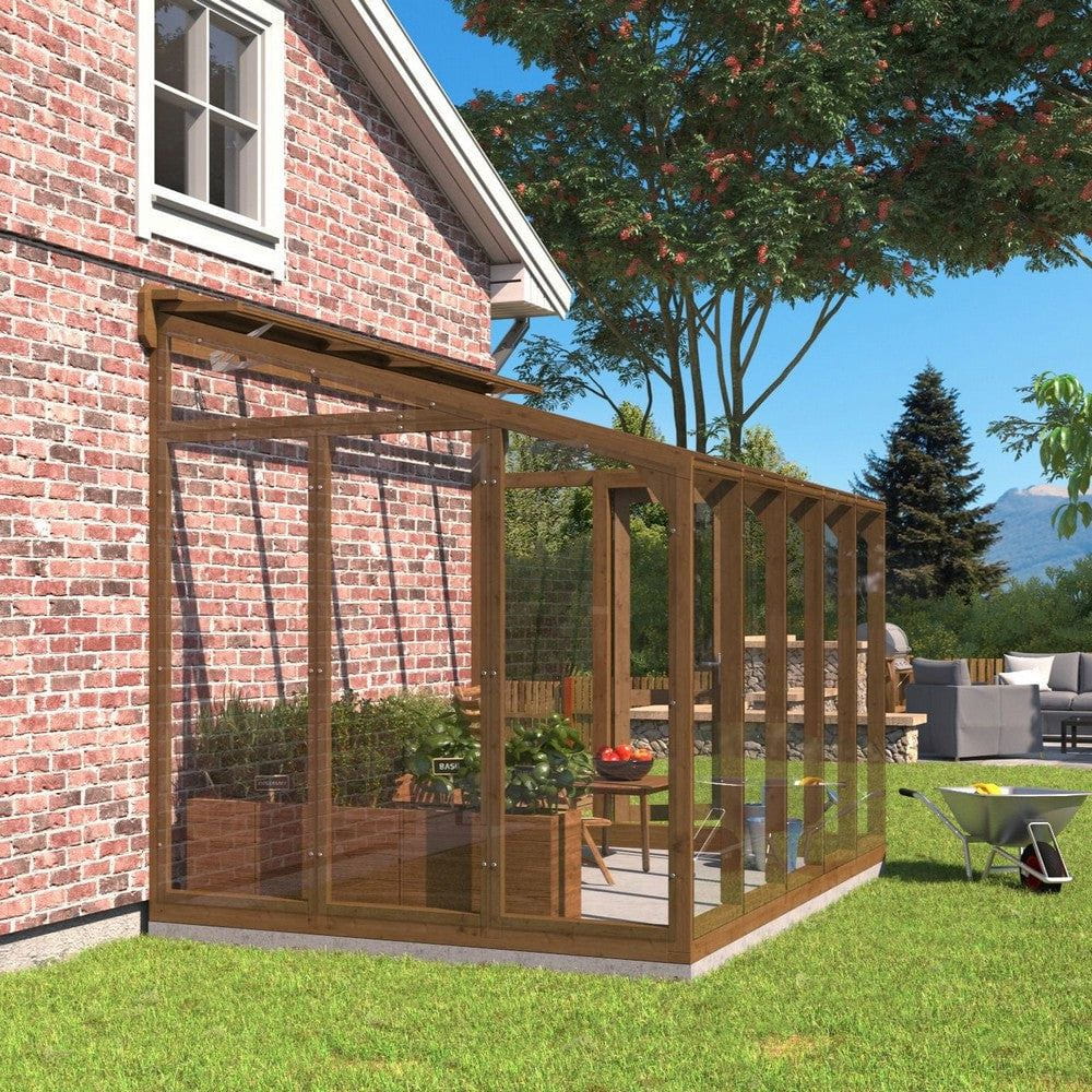 Lähe Väggväxthus 7m2 SKU LAH-GREENHOUSE LT-1 EAN