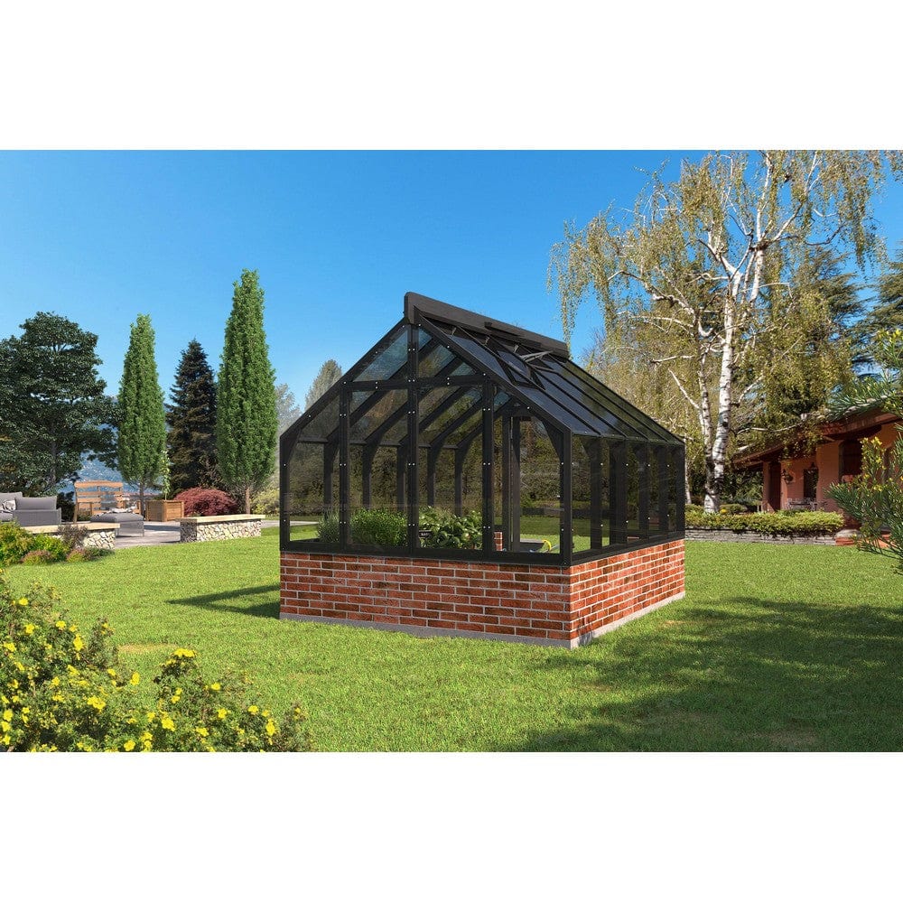 Lähe Växthus på Mur No 4 10,65 m2 SKU LAH-Greenhouse-no-4 EAN