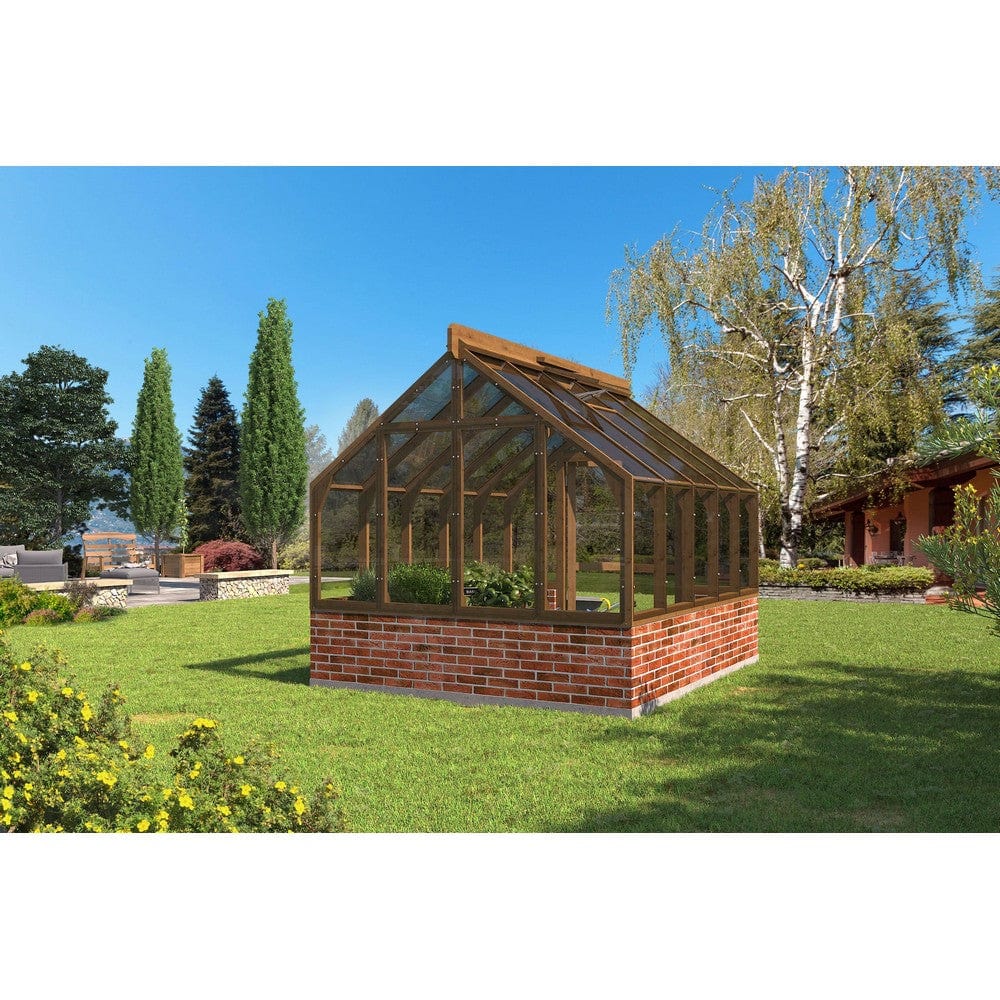 Lähe Växthus på Mur No 4 10,65 m2 SKU LAH-Greenhouse-no-4 EAN