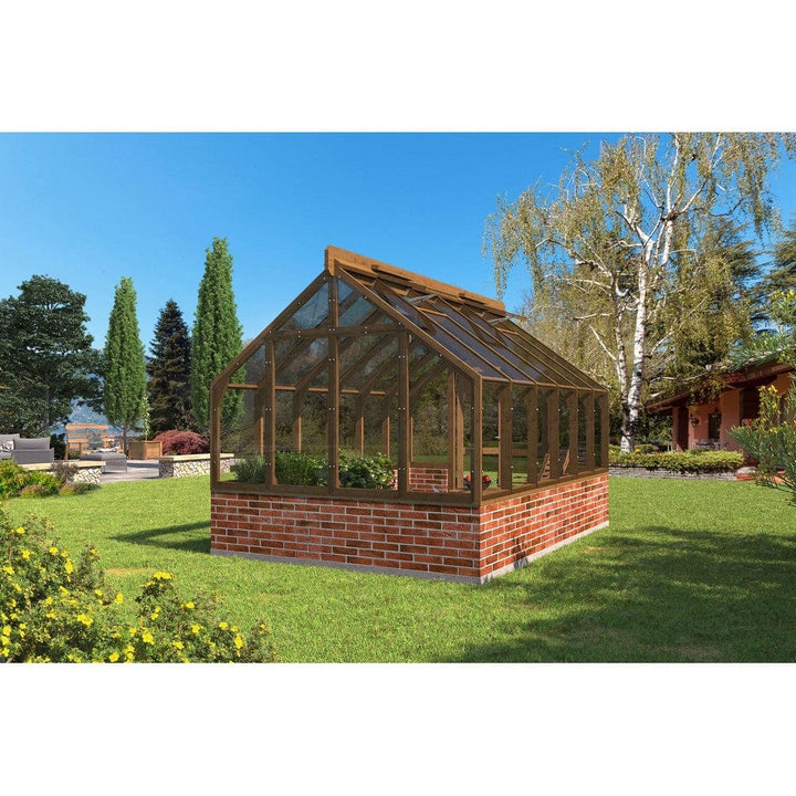 Lähe Växthus på Mur No 5 12,75 m2 SKU LAH-Greenhouse-no-5 EAN