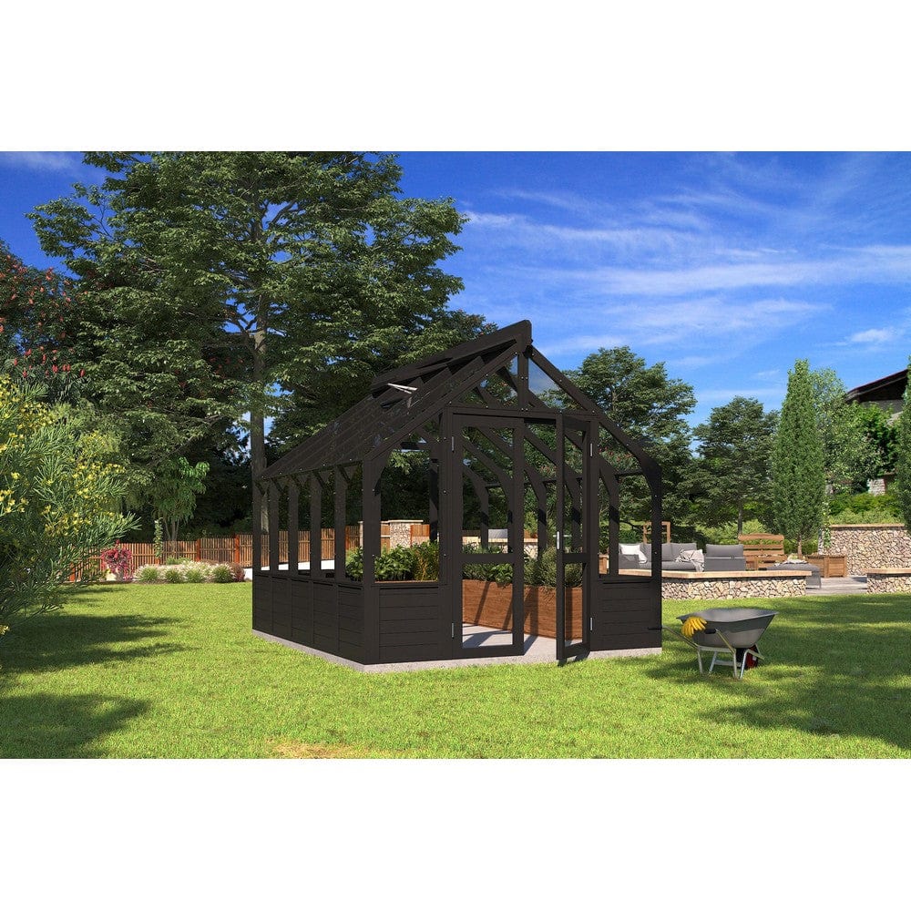 Lähe Växthus på Trägrund No 7 10,65 m2 SKU LAH-Greenhouse-no-7 EAN