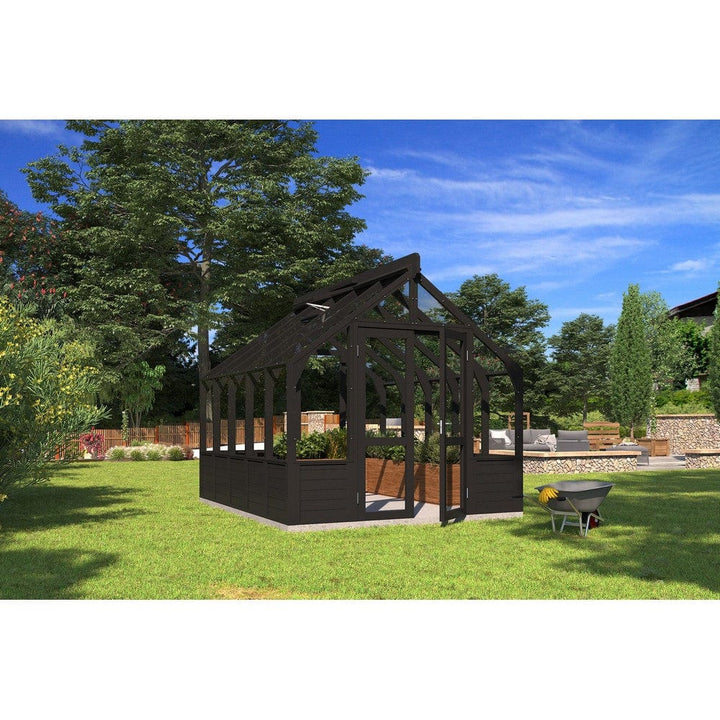 Lähe Växthus på Trägrund No 7 10,65 m2 SKU LAH-Greenhouse-no-7 EAN