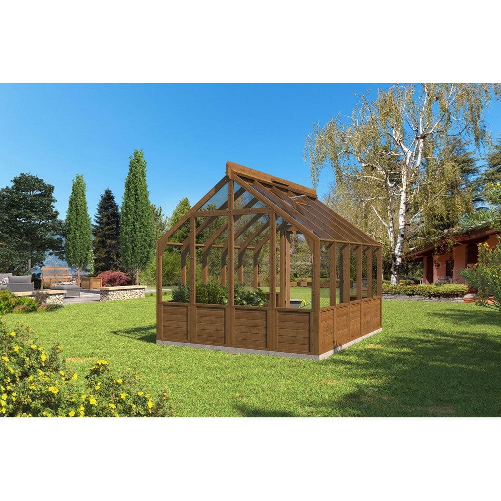 Lähe Växthus på Trägrund No 7 10,65 m2 SKU LAH-Greenhouse-no-7 EAN