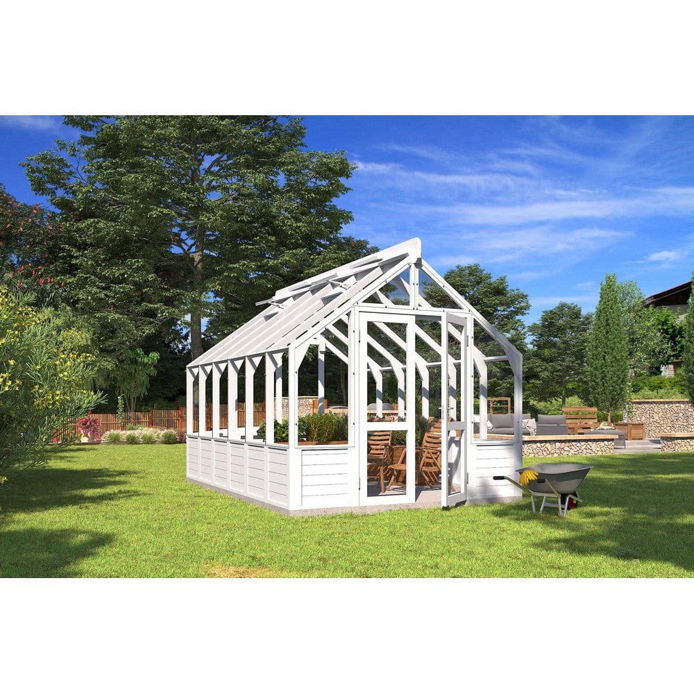 Lähe Växthus på Trägrund No 8 12,75 m2 SKU LAH-Greenhouse-no-8 EAN