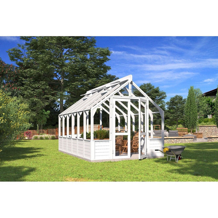 Lähe Växthus på Trägrund No 8 12,75 m2 SKU LAH-Greenhouse-no-8 EAN