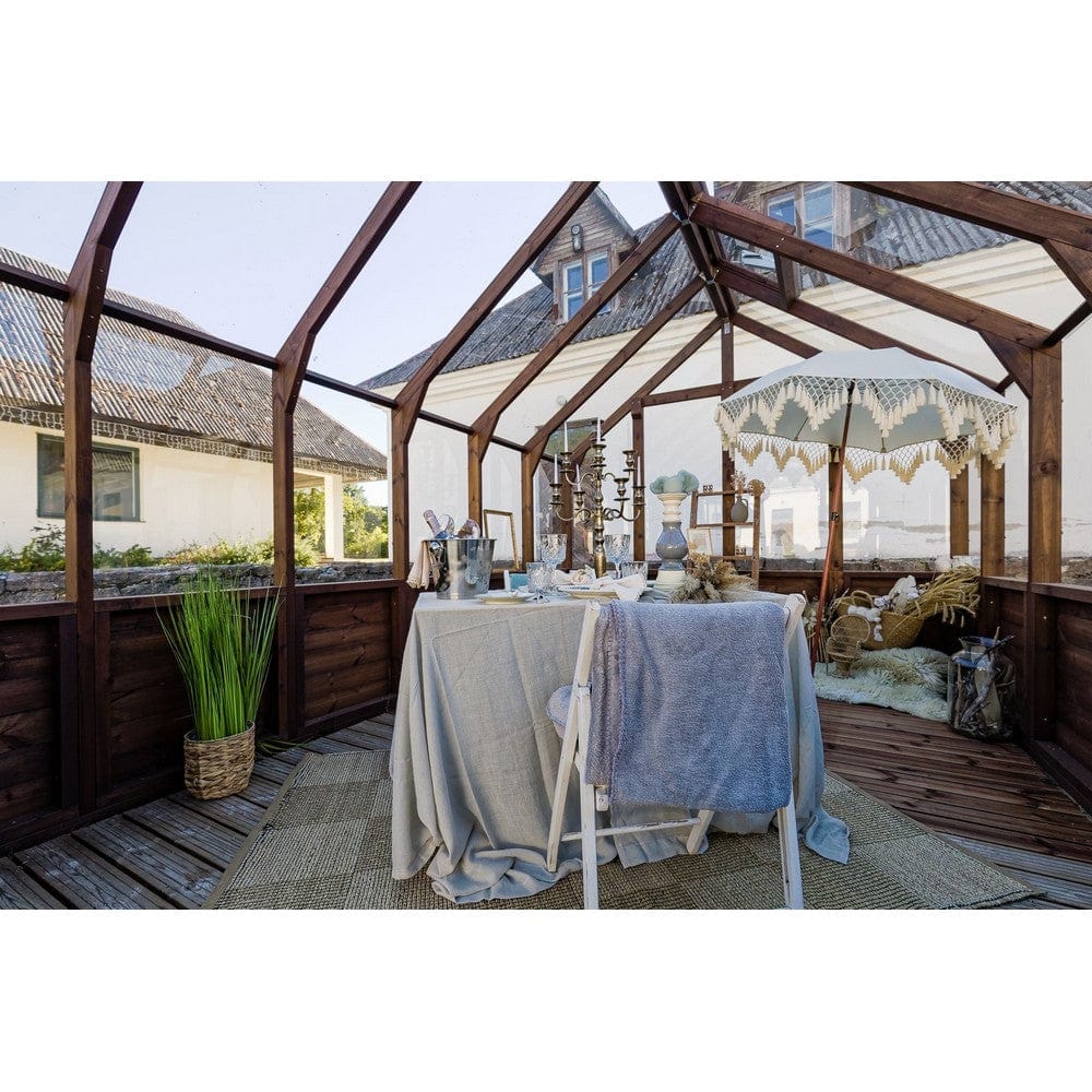 Lähe Växthus på Trägrund No 9 14,85 m2 SKU LAH-Greenhouse-no-9 EAN